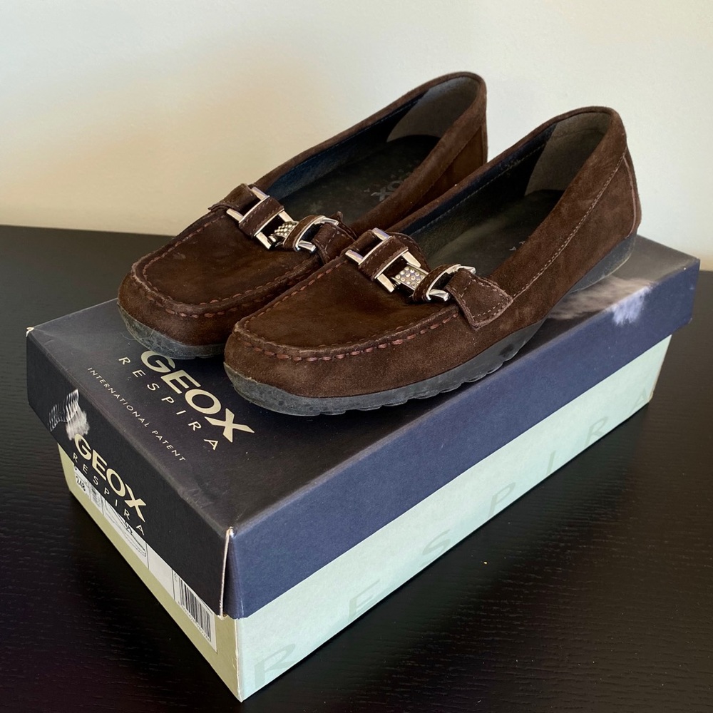 Geox brown elegant flats - Respira collection